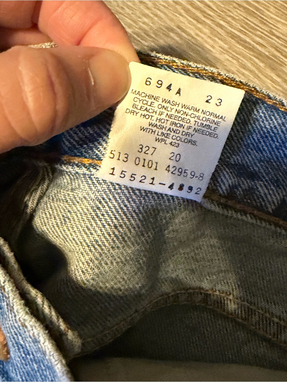 VTG 90s Levi's 512 Slim Fit Taper Leg | Sz 16 s | Made in 🇺🇸 - Picture 7 of 10